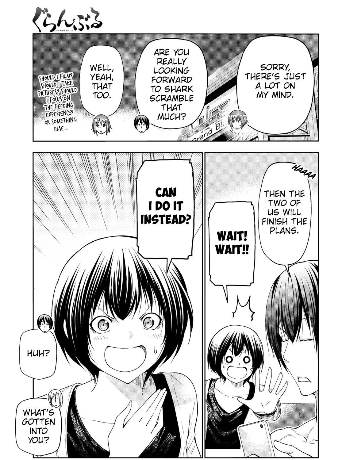 Read Grand Blue chapter 80.1 image 12 on Lezhin