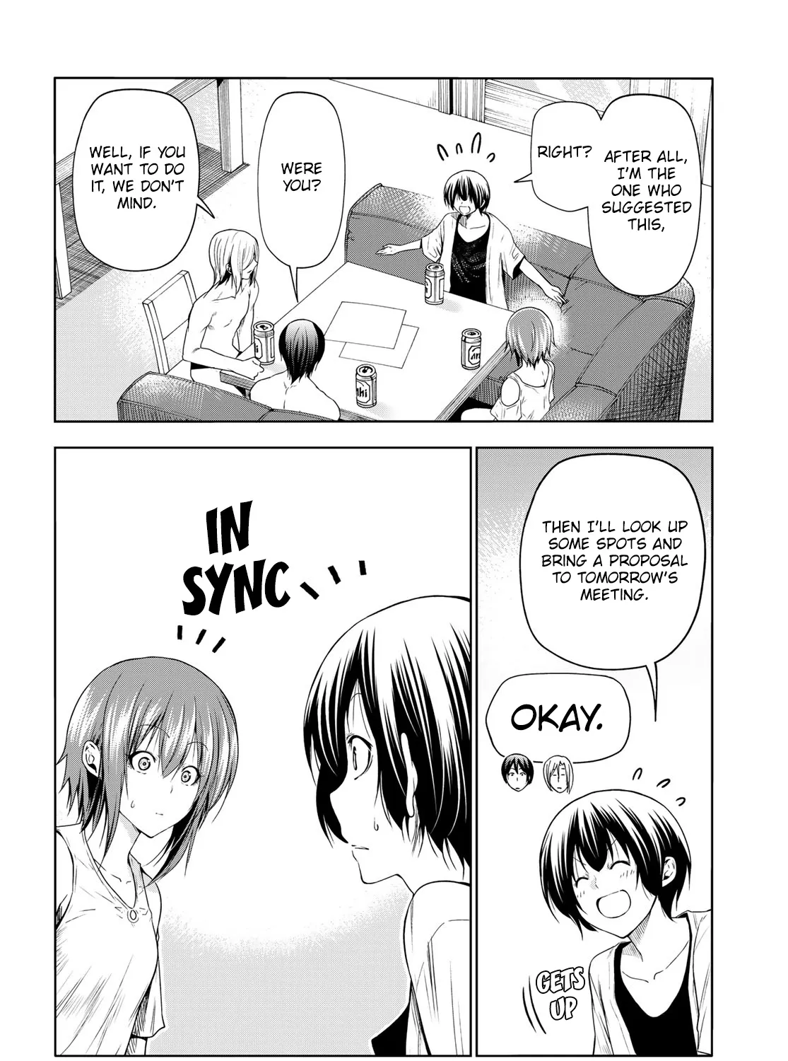 Read Grand Blue chapter 80.1 image 14 on Lezhin
