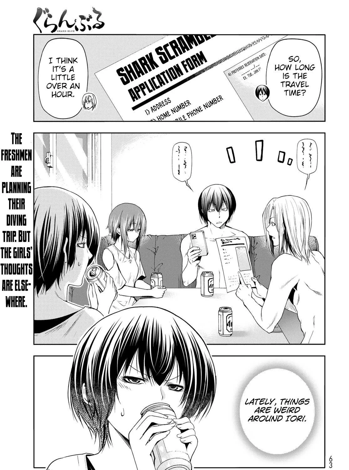 Read Grand Blue chapter 80.1 image 4 on Lezhin