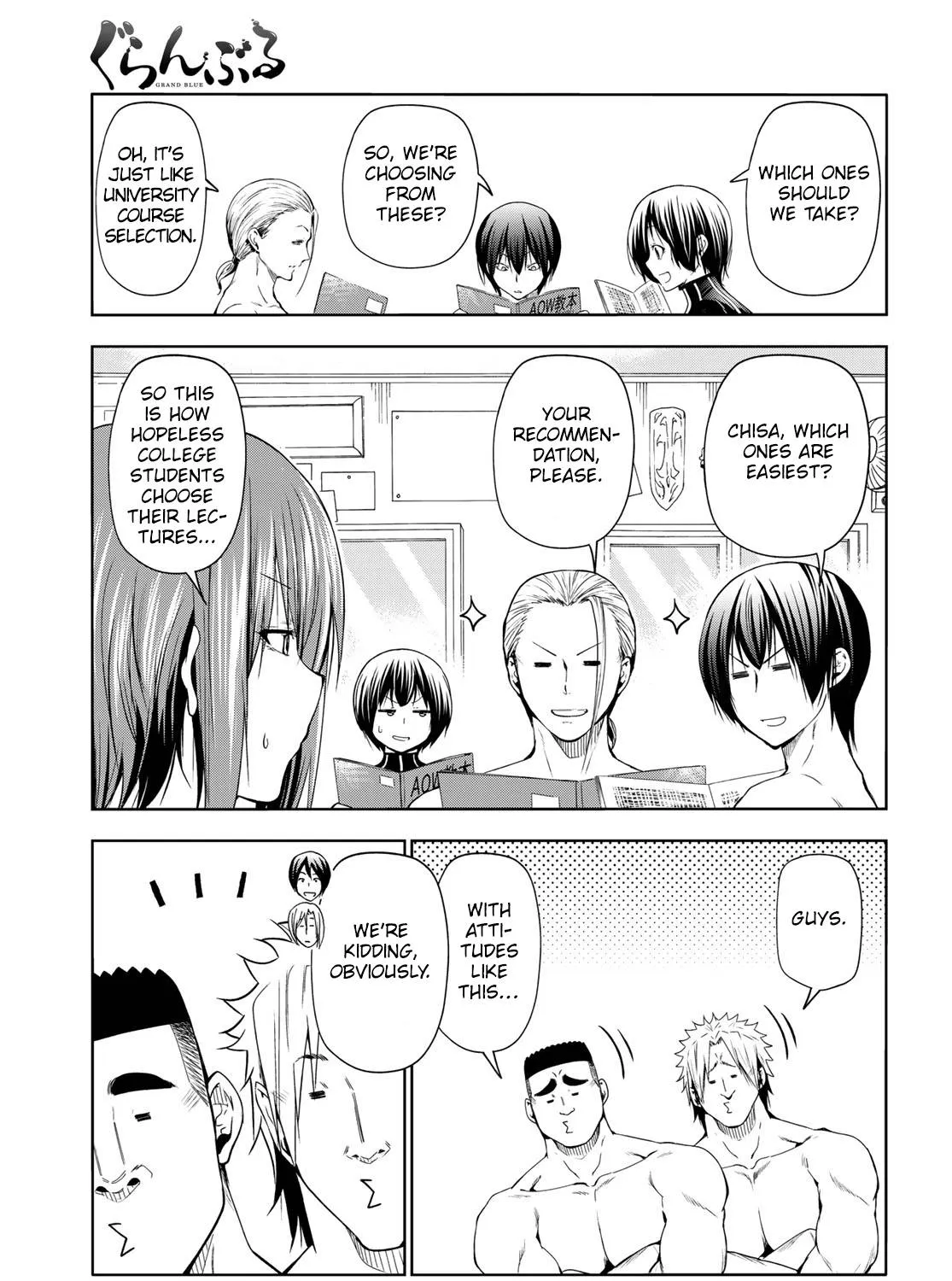 Read Grand Blue chapter 80.5 image 32 on Lezhin