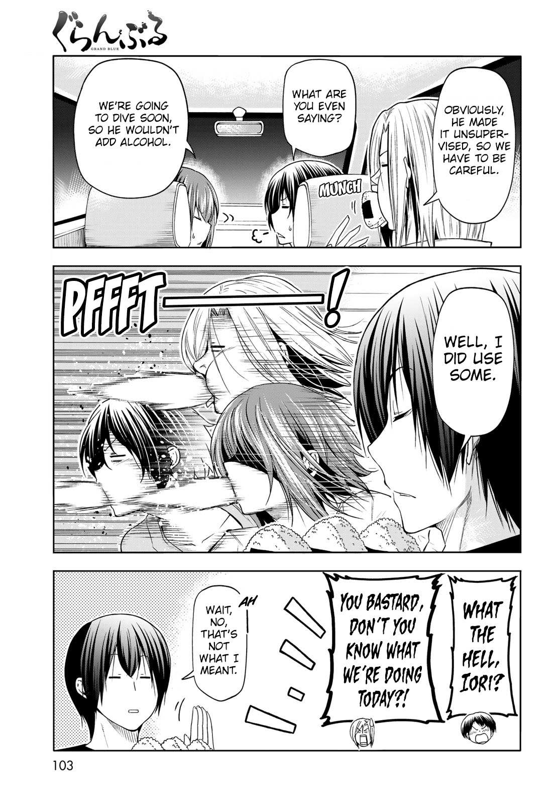 Read Grand Blue chapter 81 image 11 on Lezhin