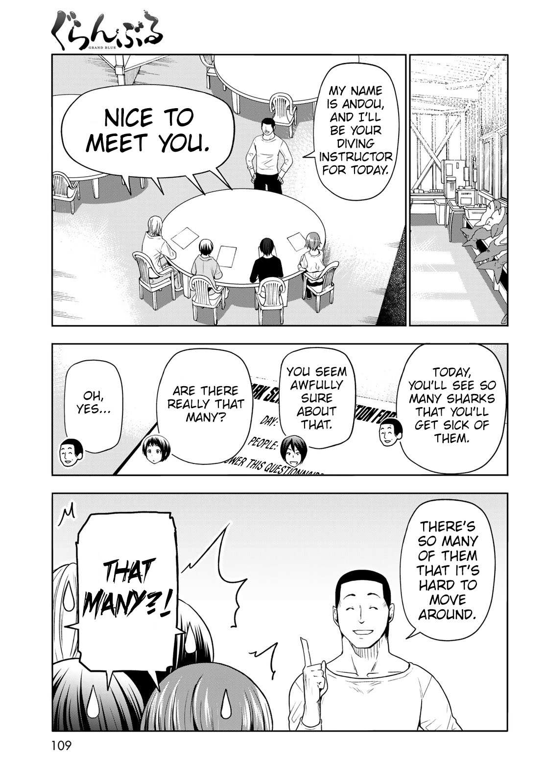 Read Grand Blue chapter 81 image 17 on Lezhin