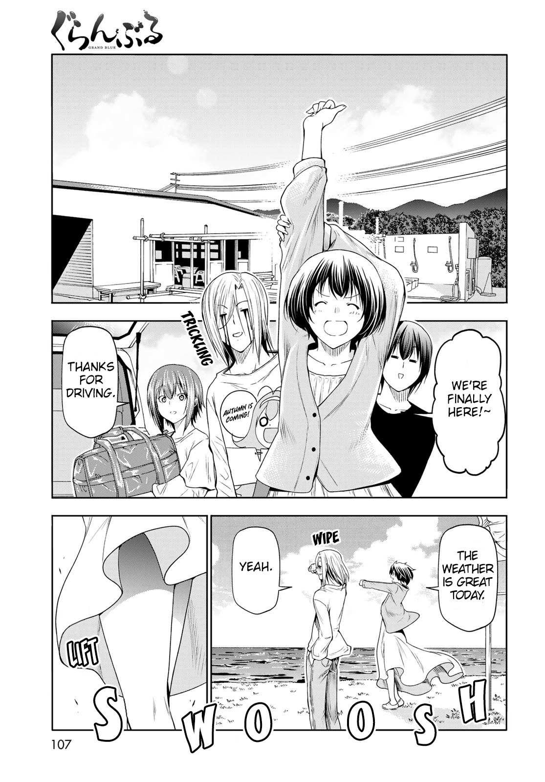 Read Grand Blue chapter 81 image 2 on Lezhin