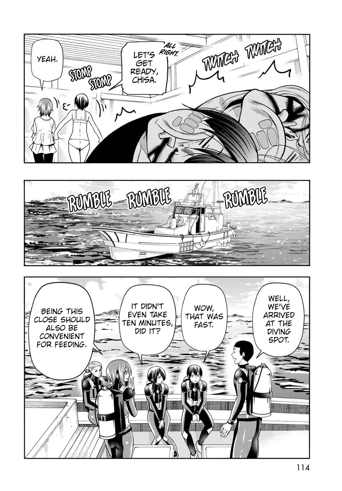 Read Grand Blue chapter 81 image 22 on Lezhin