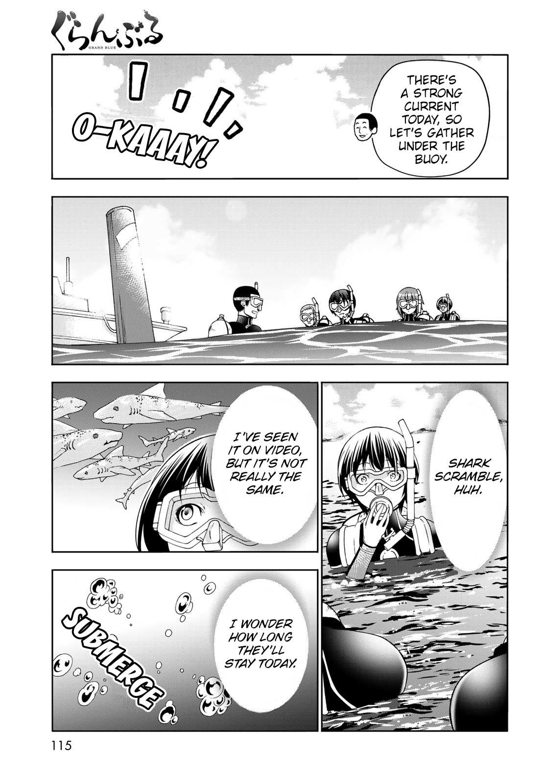 Read Grand Blue chapter 81 image 23 on Lezhin