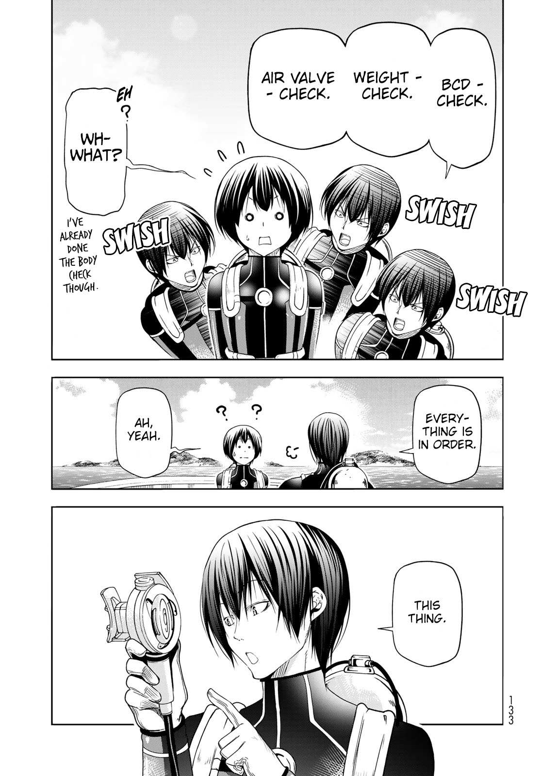 Read Grand Blue chapter 81 image 40 on Lezhin