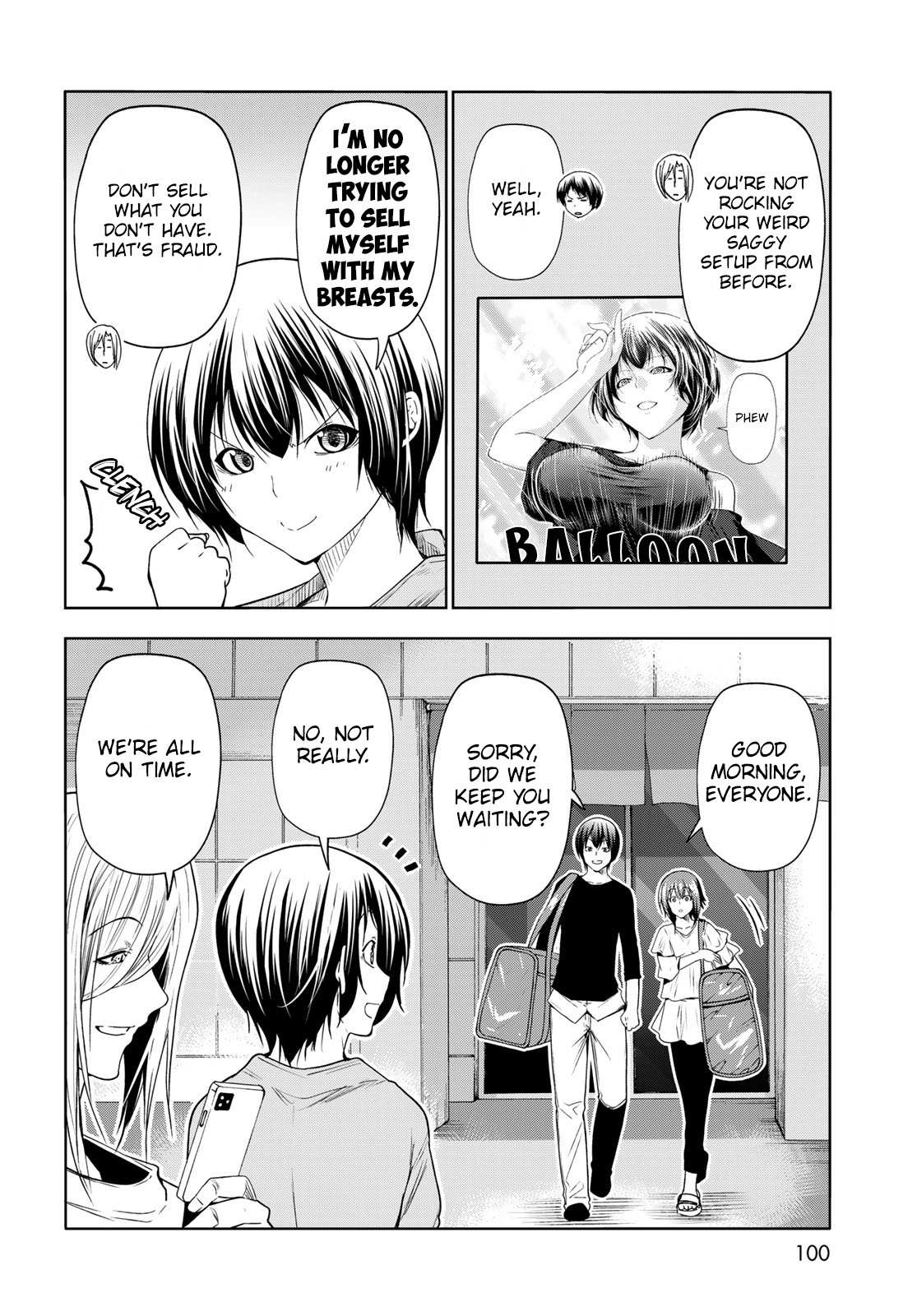 Read Grand Blue chapter 81 image 8 on Lezhin