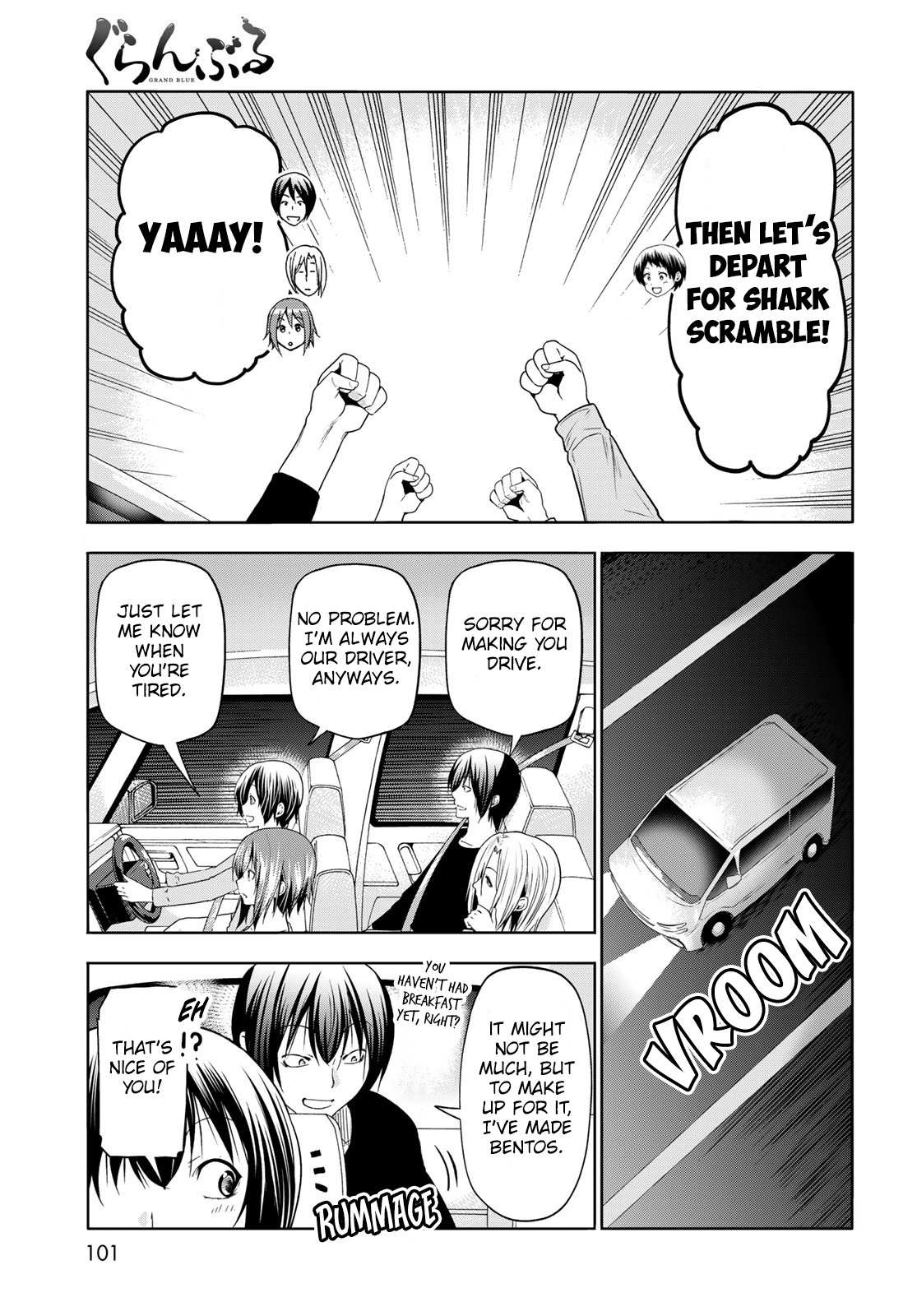 Read Grand Blue chapter 81 image 9 on Lezhin