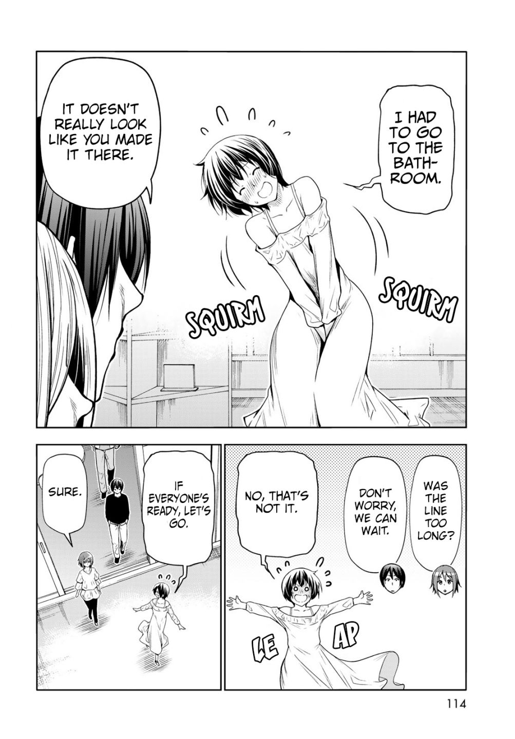 Read Grand Blue chapter 82 image 7 on Lezhin
