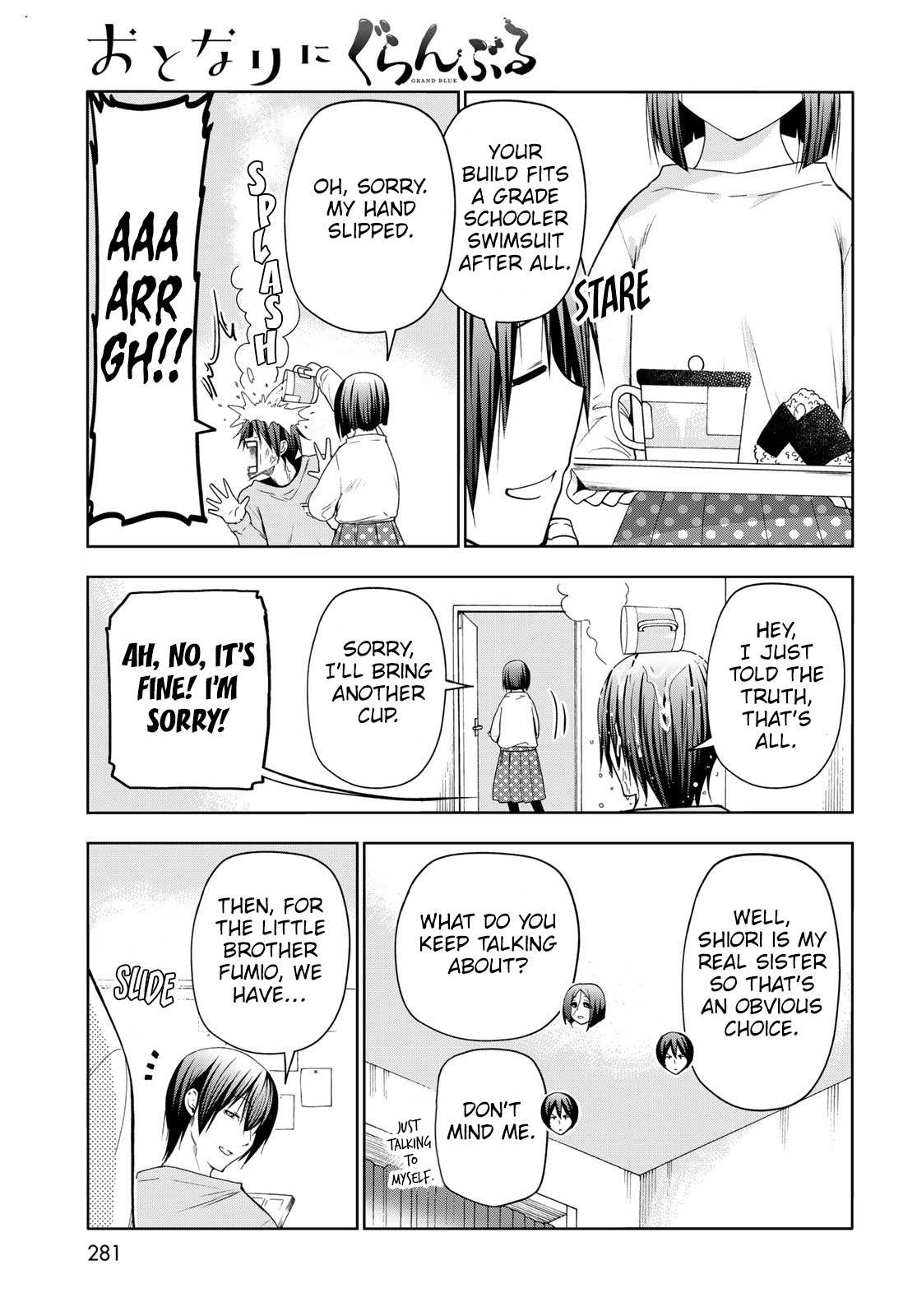 Read Grand Blue chapter 83.5 image 7 on Lezhin