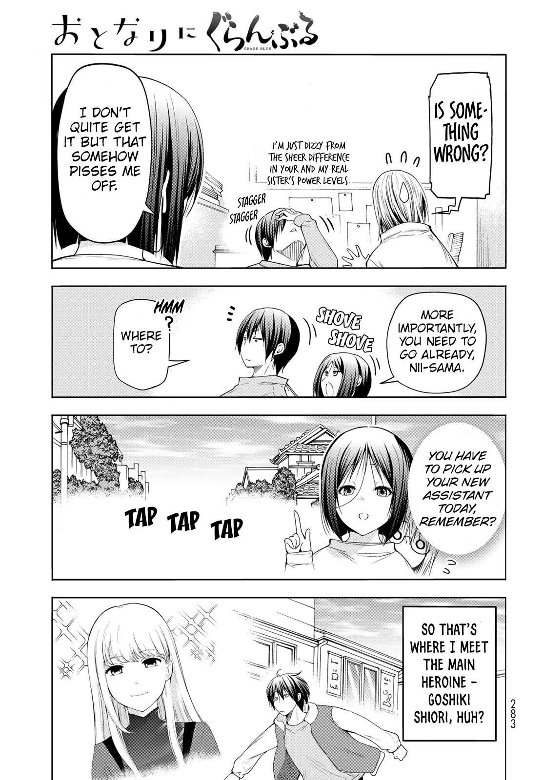 Read Grand Blue chapter 83.5 image 9 on Lezhin