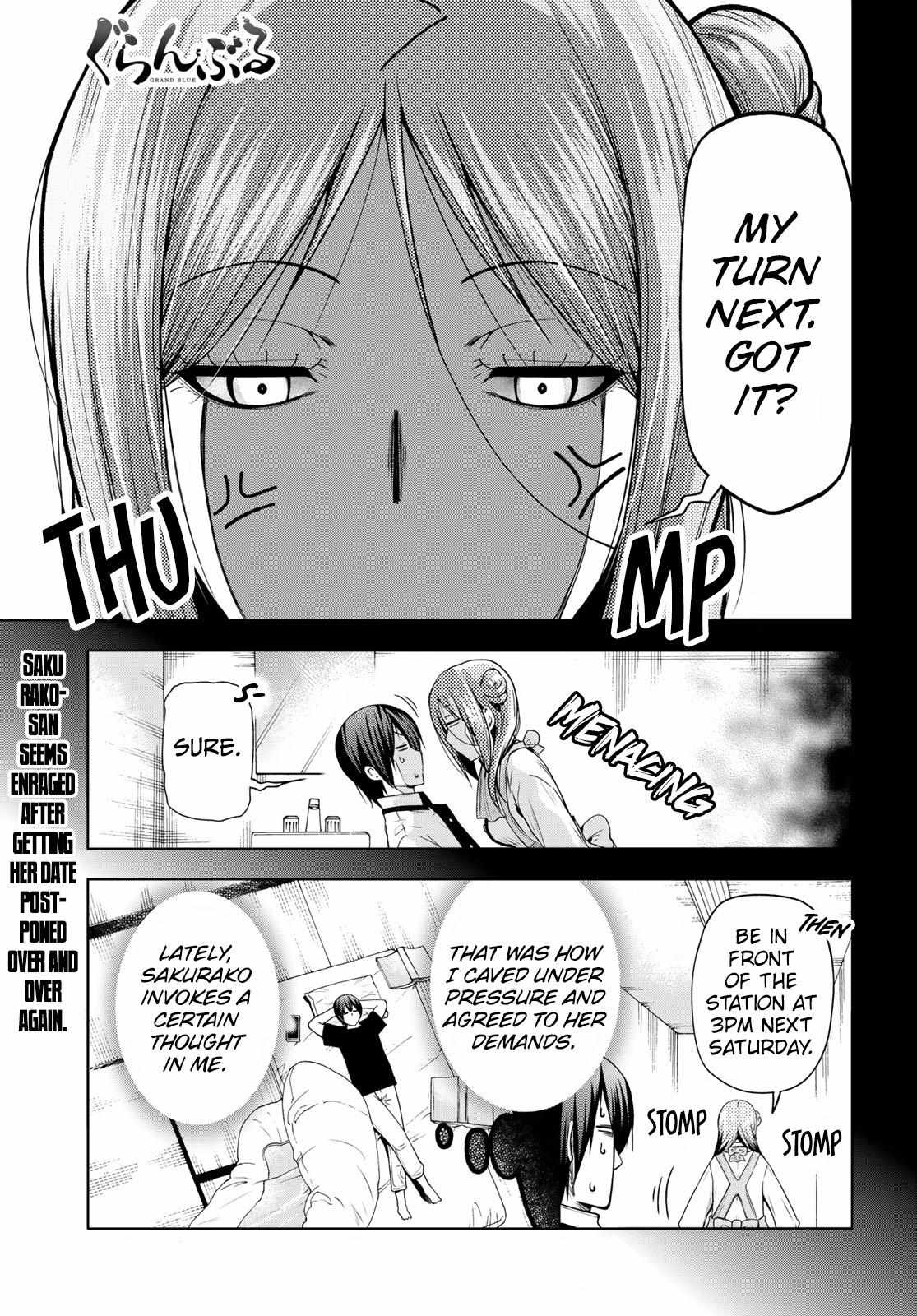 Read Grand Blue chapter 83 image 1 on Lezhin