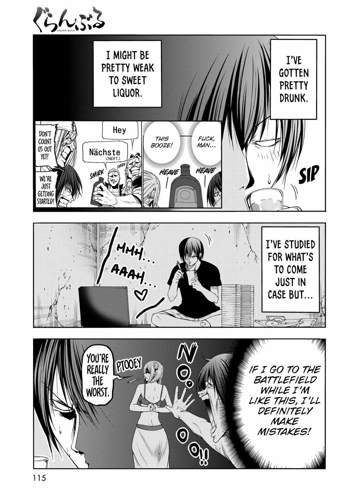 Read Grand Blue chapter 83 image 31 on Lezhin