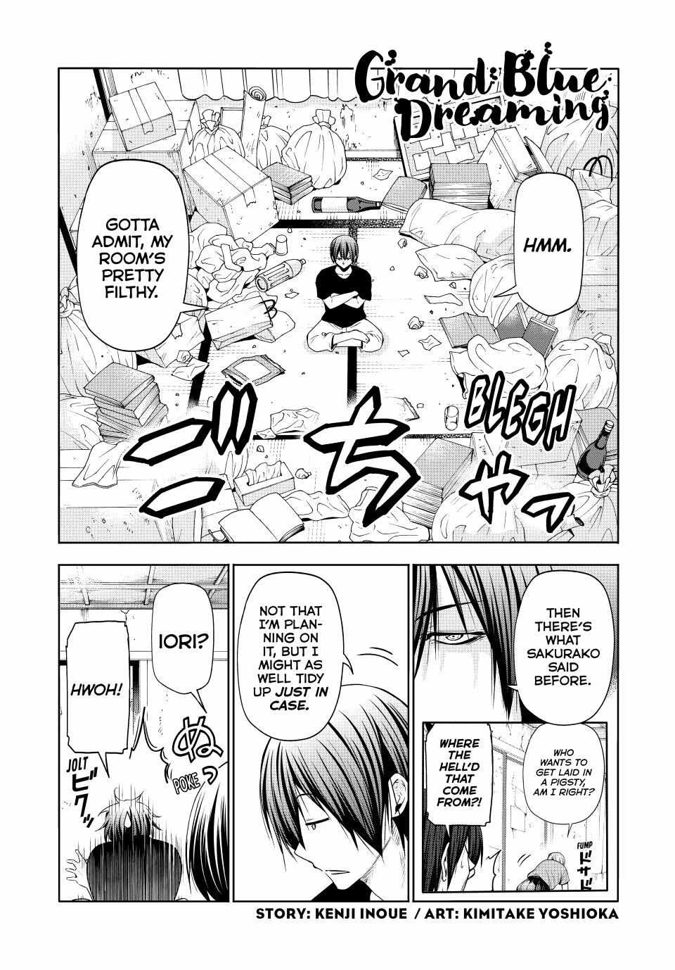 Read Grand Blue chapter 84 image 1 on Lezhin