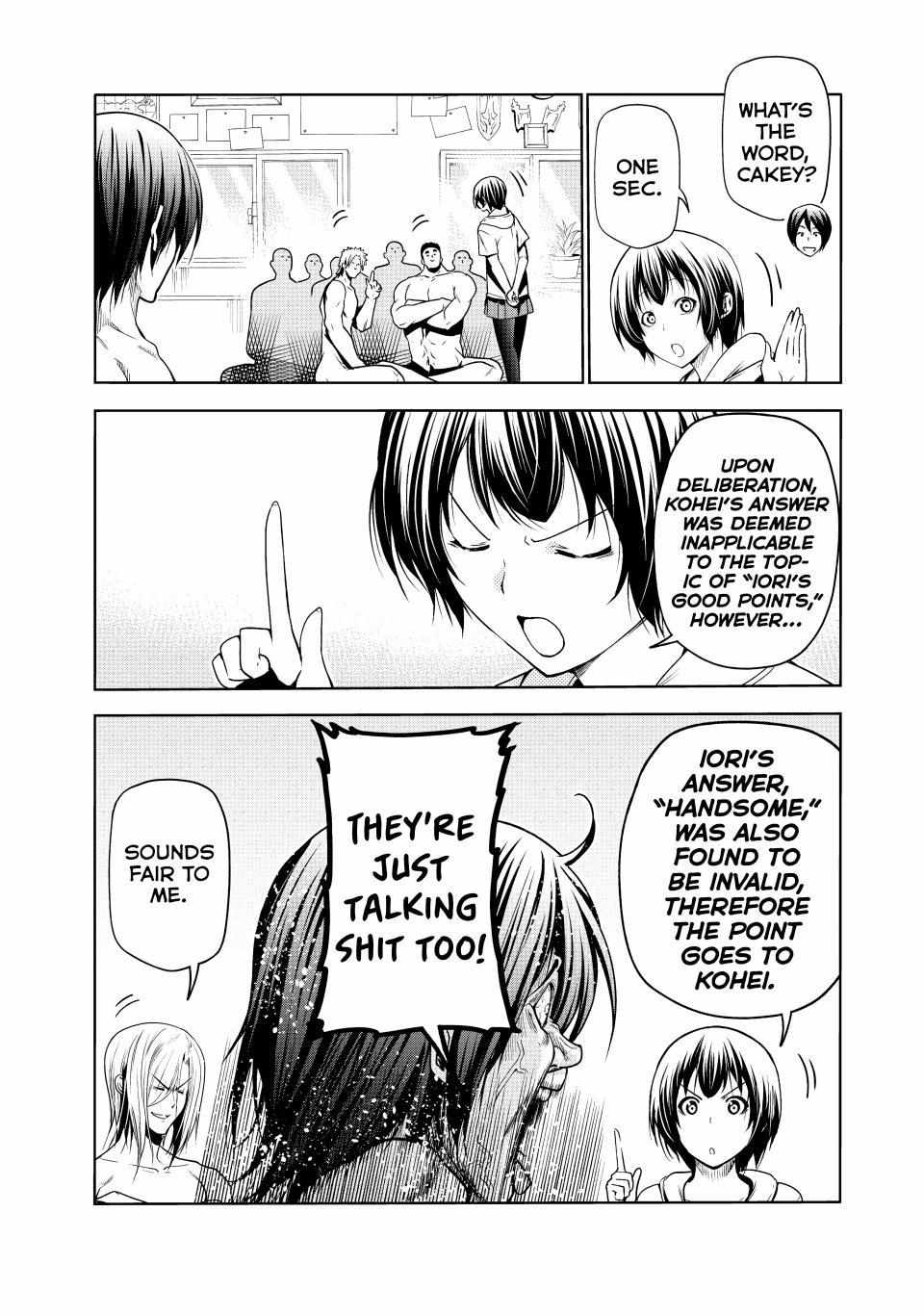 Read Grand Blue chapter 87.5 image 10 on Lezhin