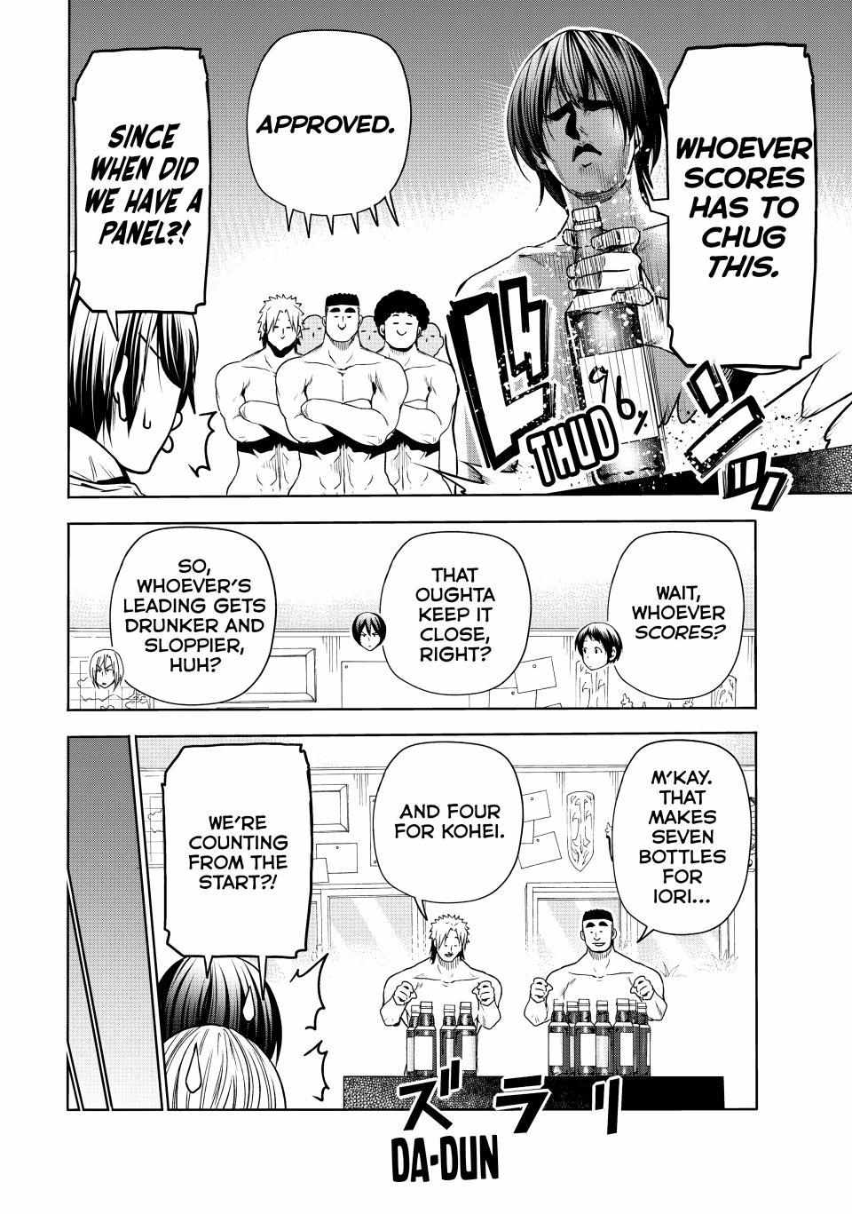 Read Grand Blue chapter 87.5 image 13 on Lezhin