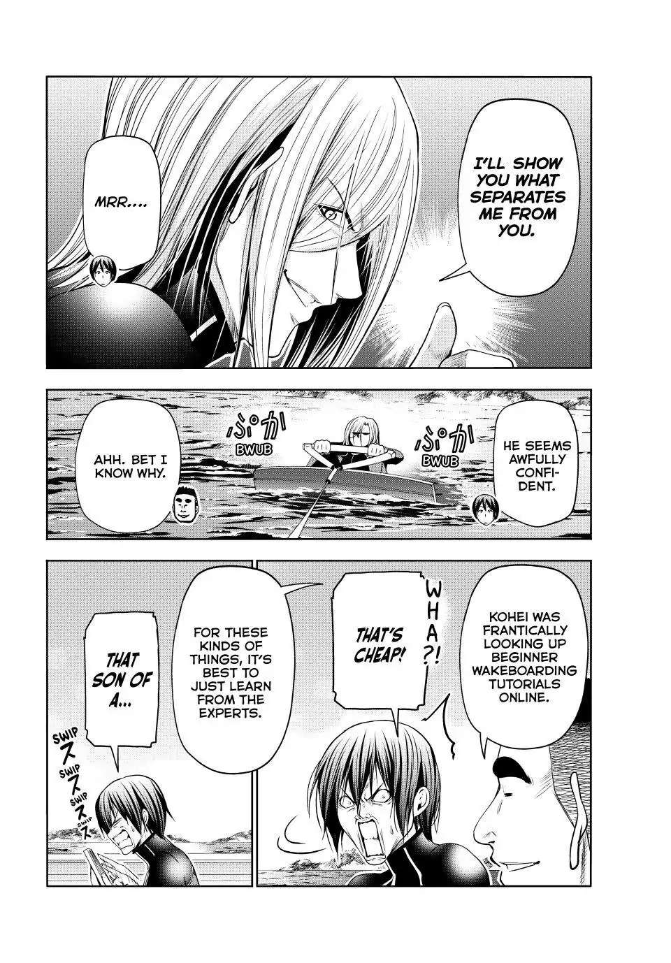 Read Grand Blue chapter 87 image 12 on Lezhin
