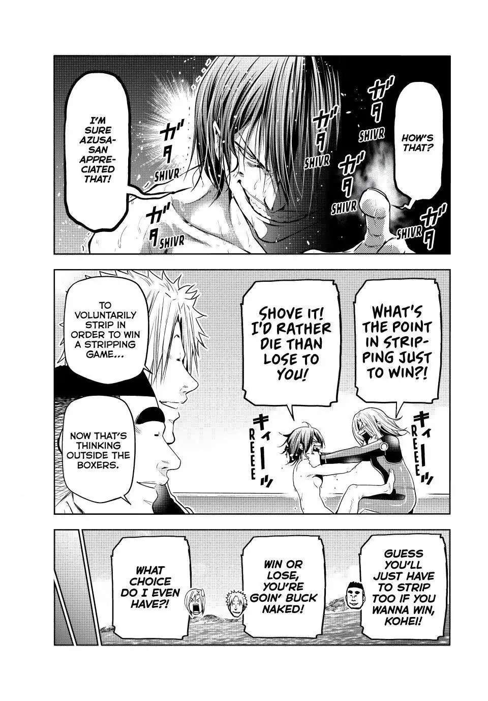 Read Grand Blue chapter 87 image 27 on Lezhin