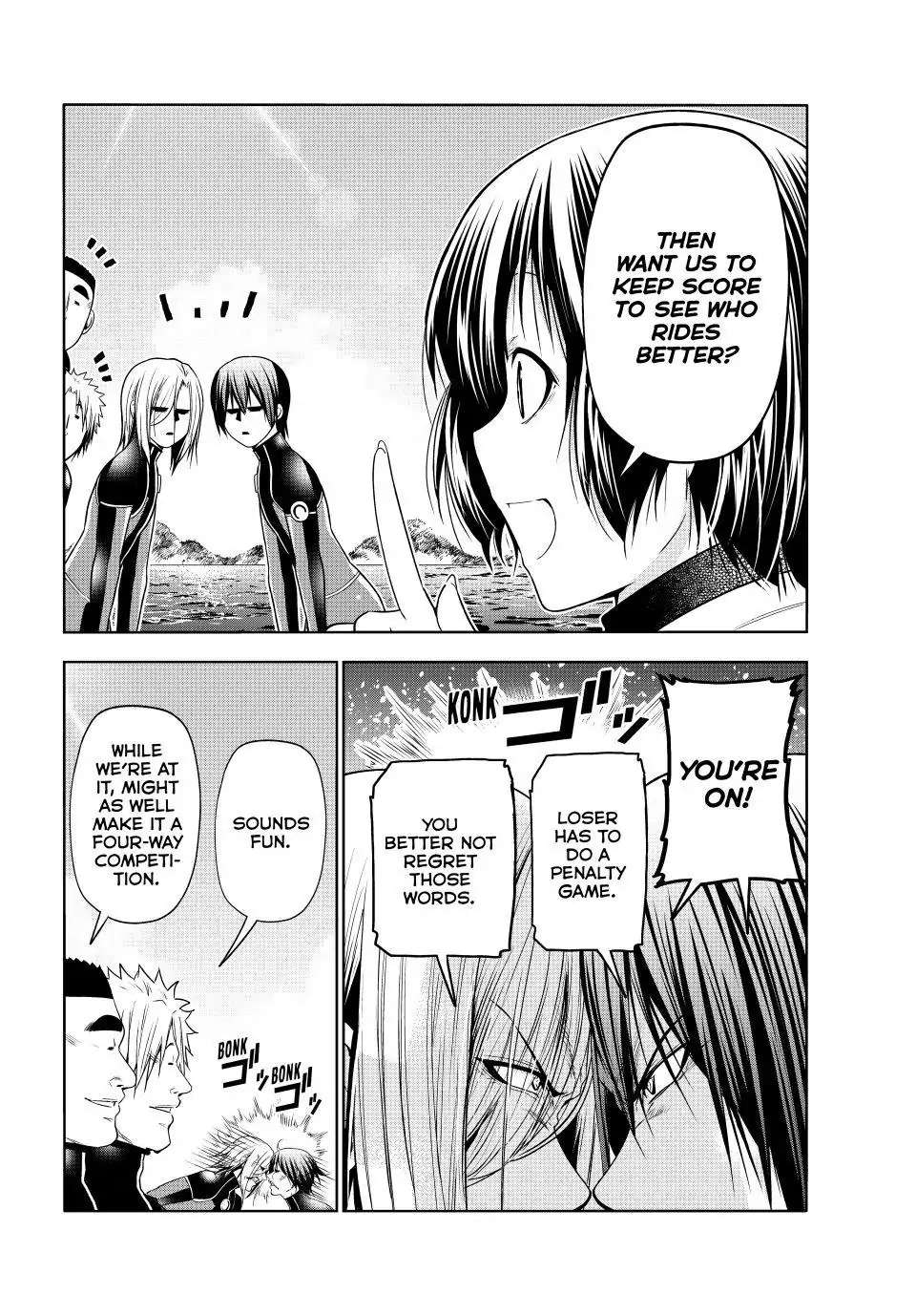 Read Grand Blue chapter 87 image 8 on Lezhin
