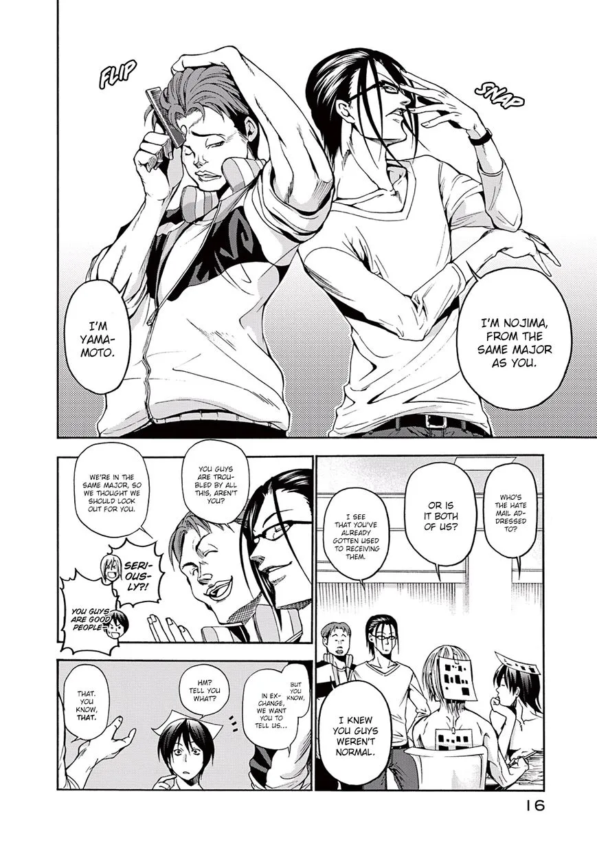 Read Grand Blue chapter 9 image 17 on Lezhin