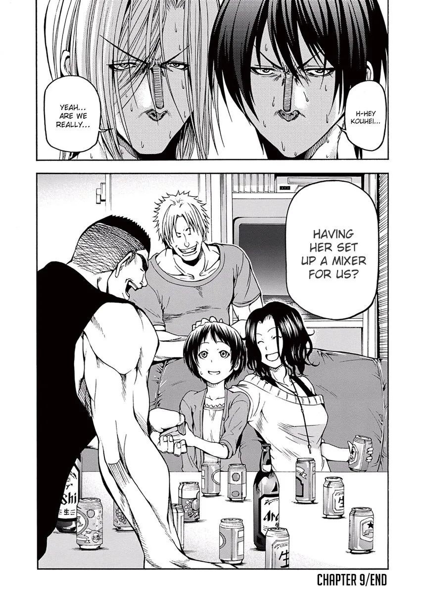 Read Grand Blue chapter 9 image 35 on Lezhin