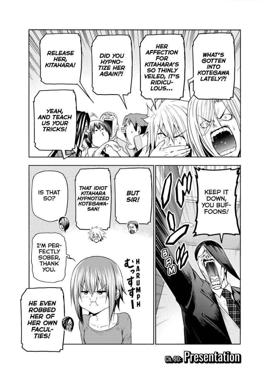 Read Grand Blue chapter 90 image 4 on Lezhin