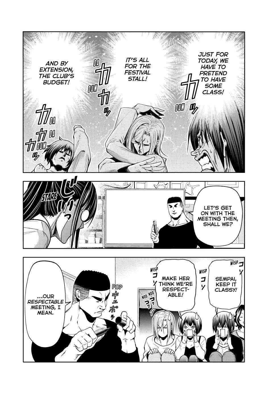 Read Grand Blue chapter 91 image 12 on Lezhin