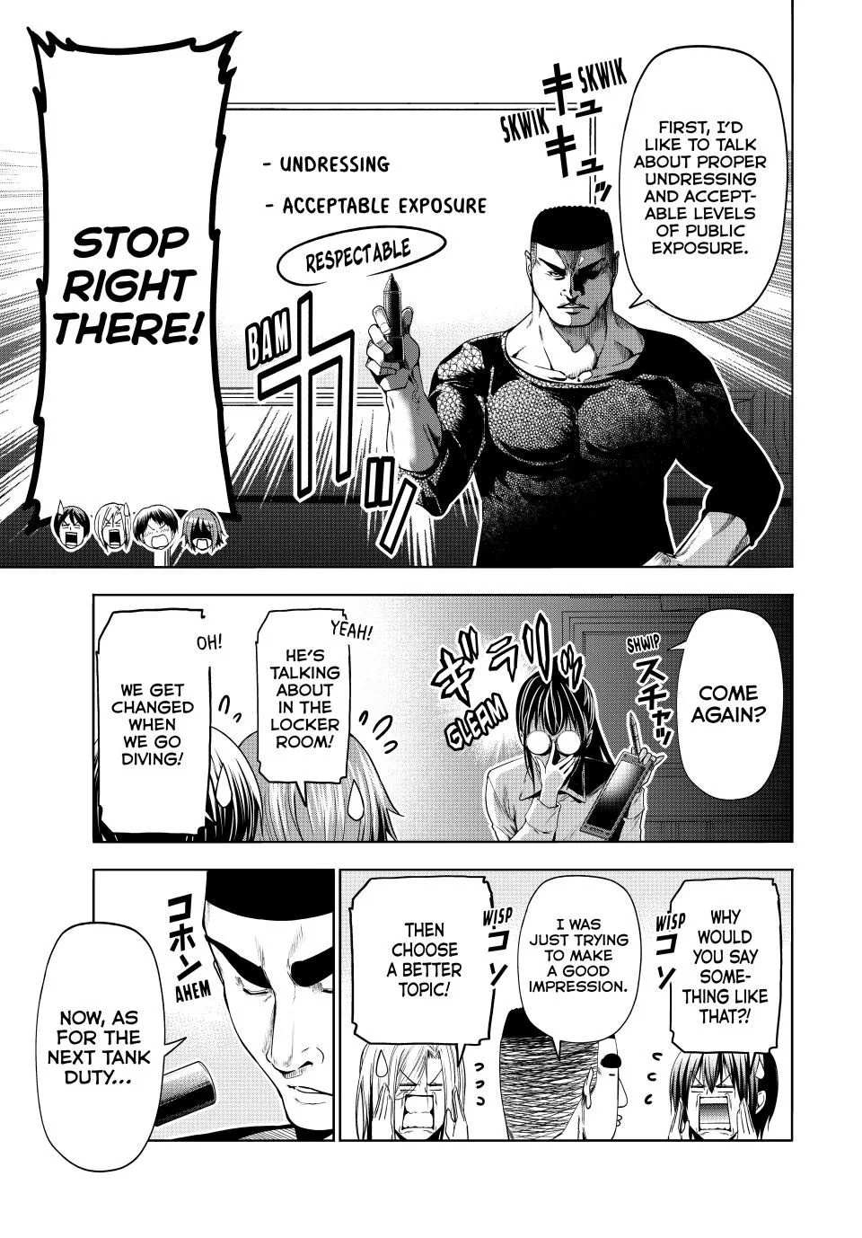 Read Grand Blue chapter 91 image 13 on Lezhin