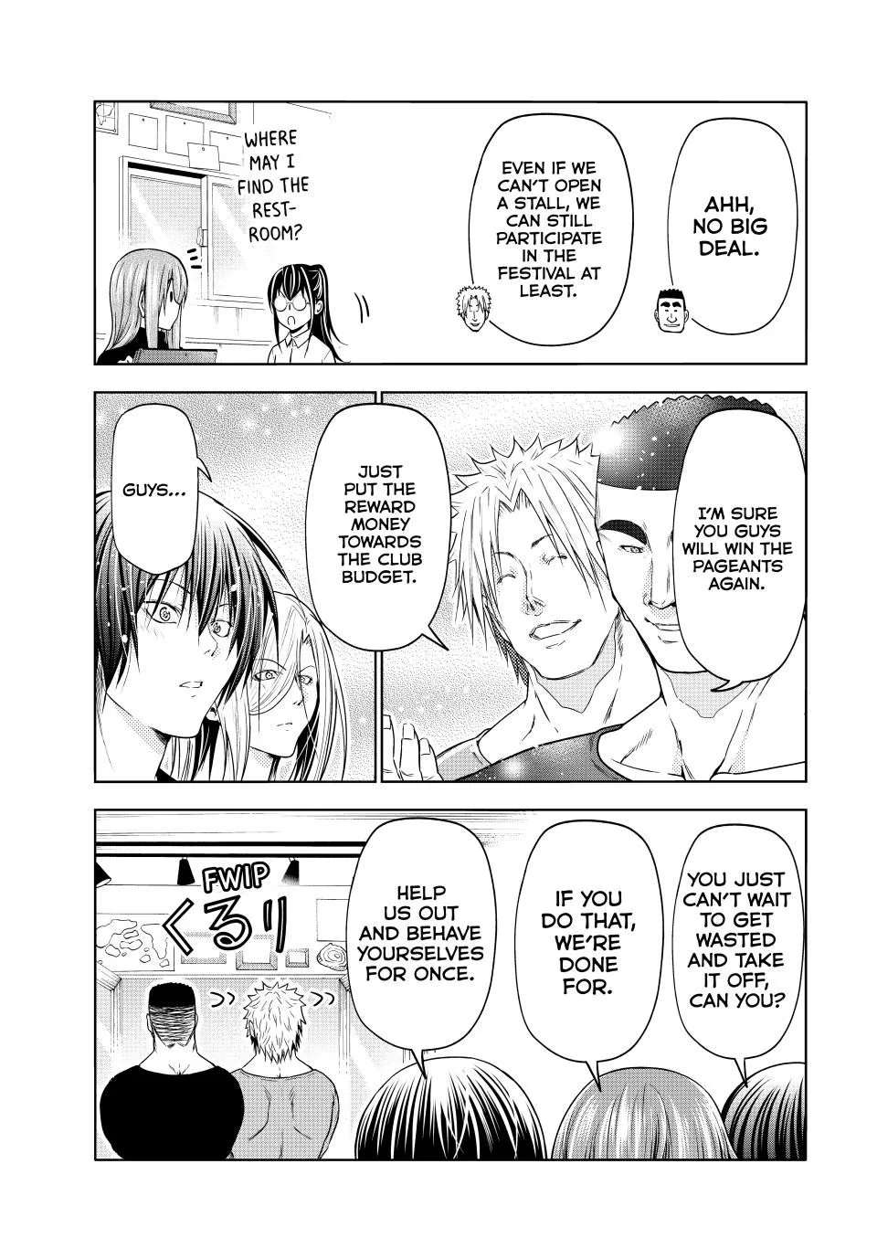 Read Grand Blue chapter 91 image 23 on Lezhin