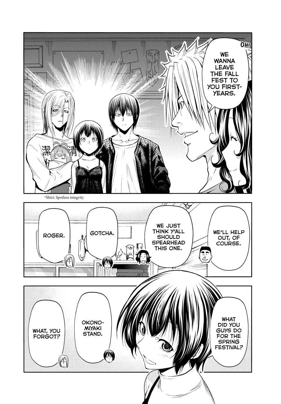 Read Grand Blue chapter 91 image 4 on Lezhin