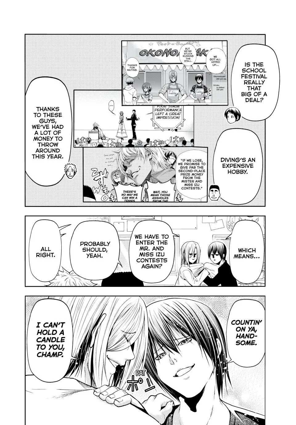 Read Grand Blue chapter 91 image 6 on Lezhin