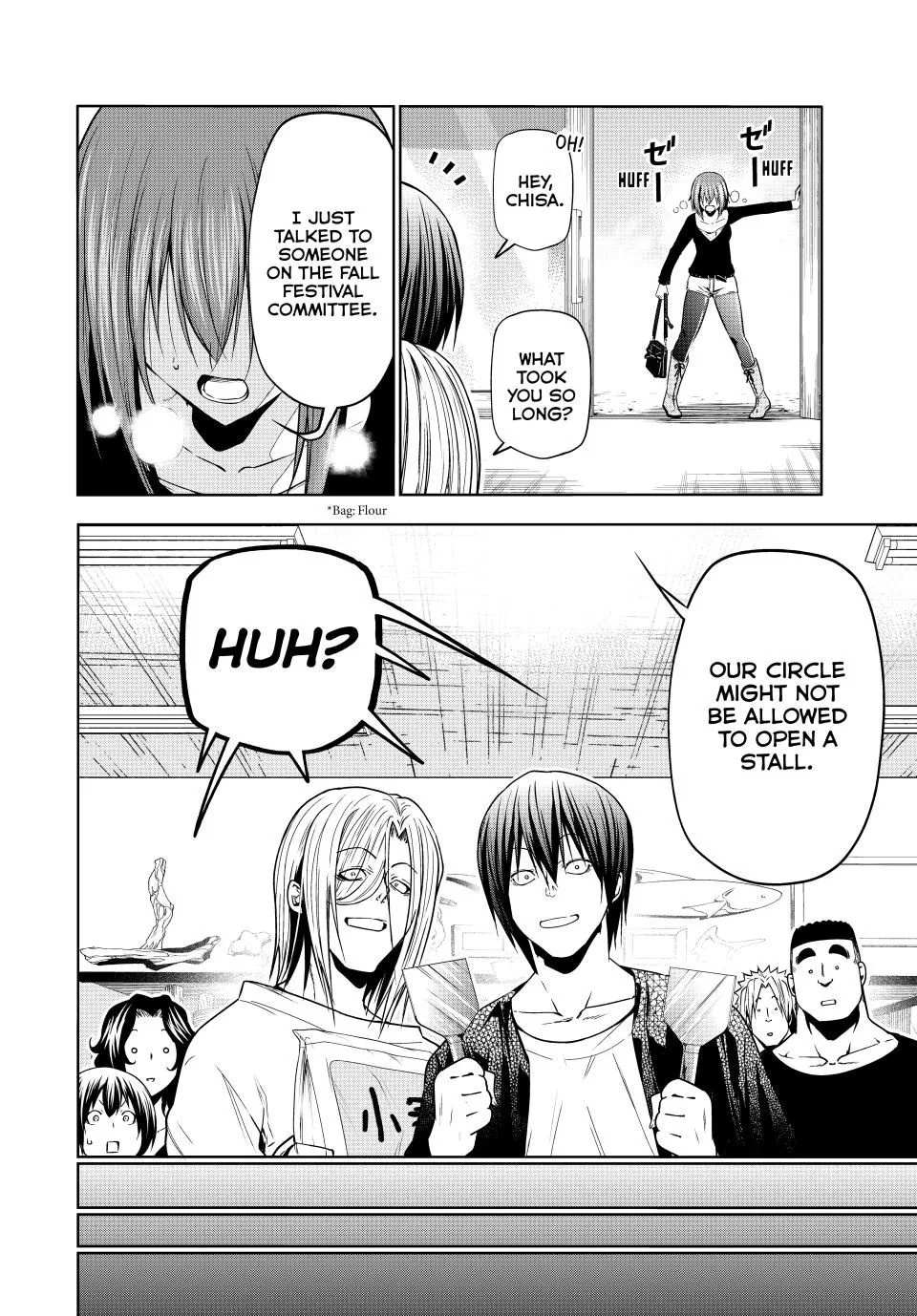 Read Grand Blue chapter 91 image 8 on Lezhin