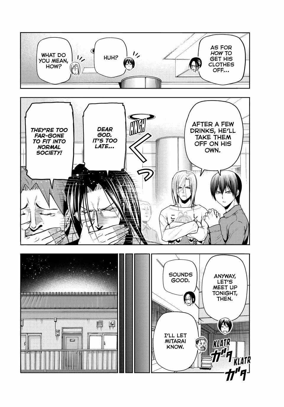 Read Grand Blue chapter 92.5 image 8 on Lezhin