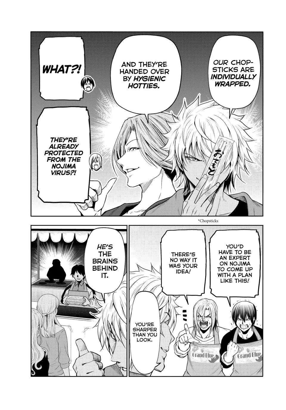 Read Grand Blue chapter 92 image 20 on Lezhin