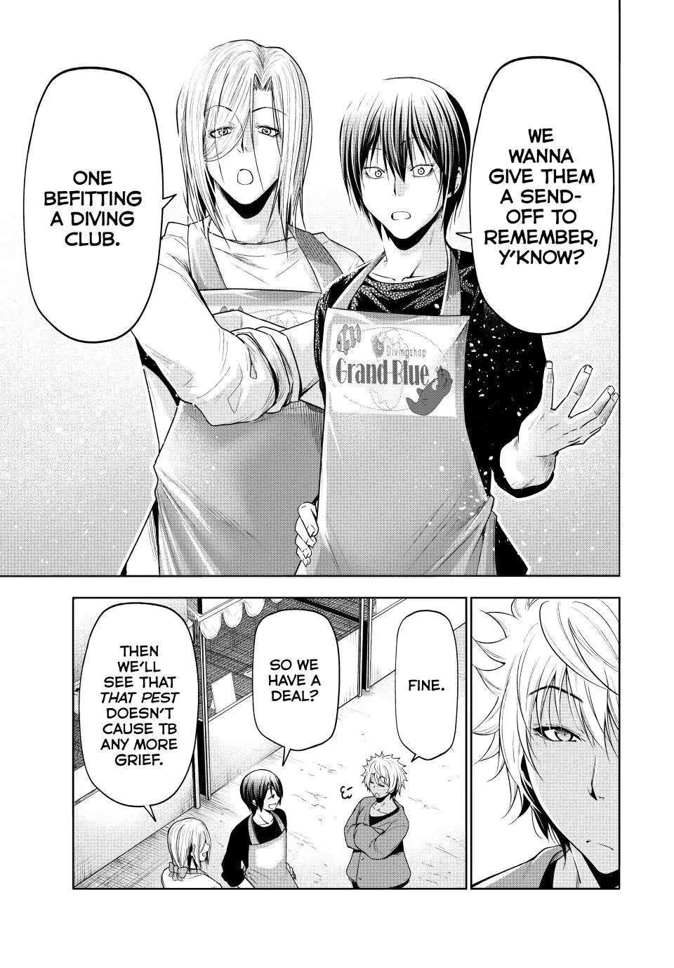 Read Grand Blue chapter 92 image 32 on Lezhin