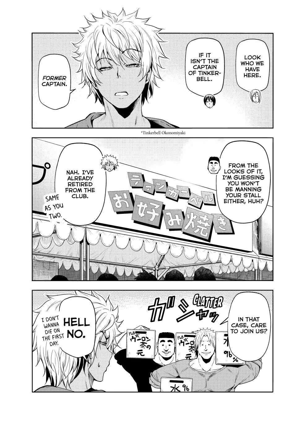 Read Grand Blue chapter 92 image 6 on Lezhin