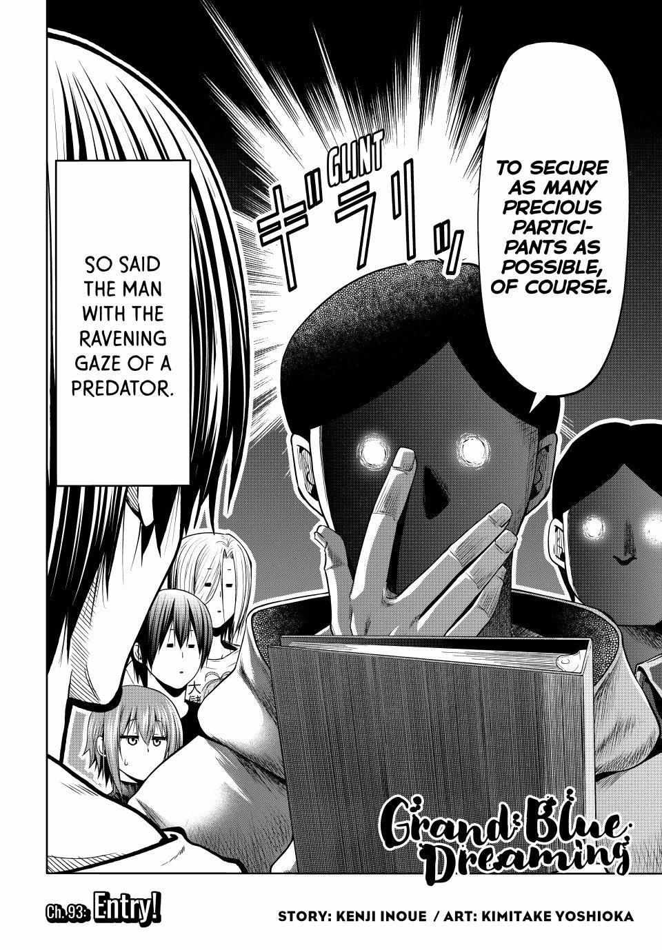 Read Grand Blue chapter 93 image 1 on Lezhin