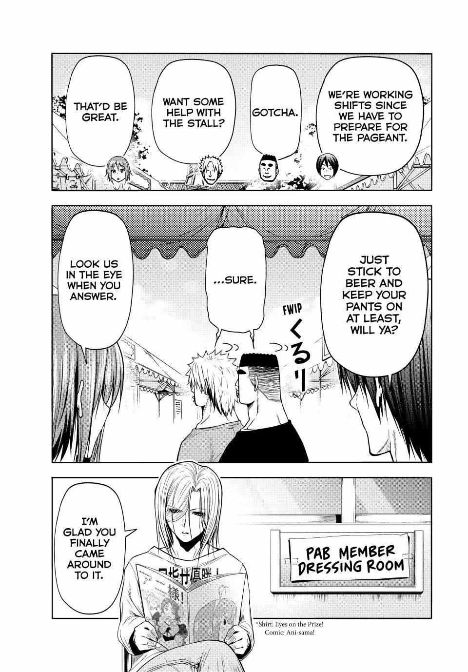 Read Grand Blue chapter 93 image 16 on Lezhin