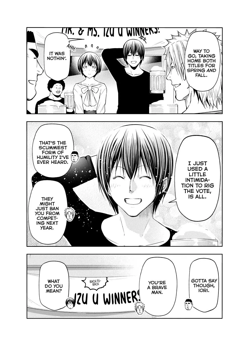 Read Grand Blue chapter 94 image 15 on Lezhin