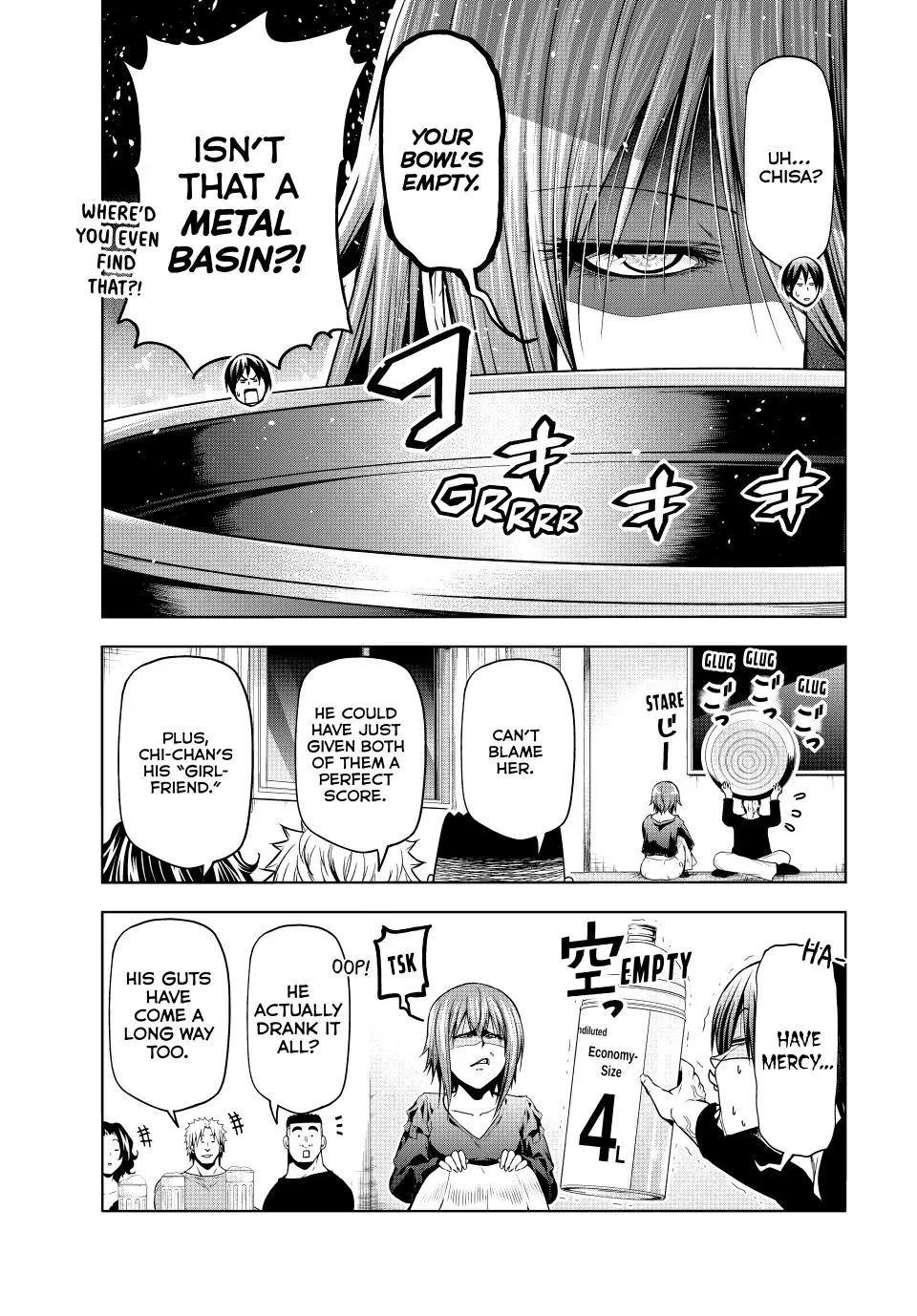 Read Grand Blue chapter 94 image 17 on Lezhin