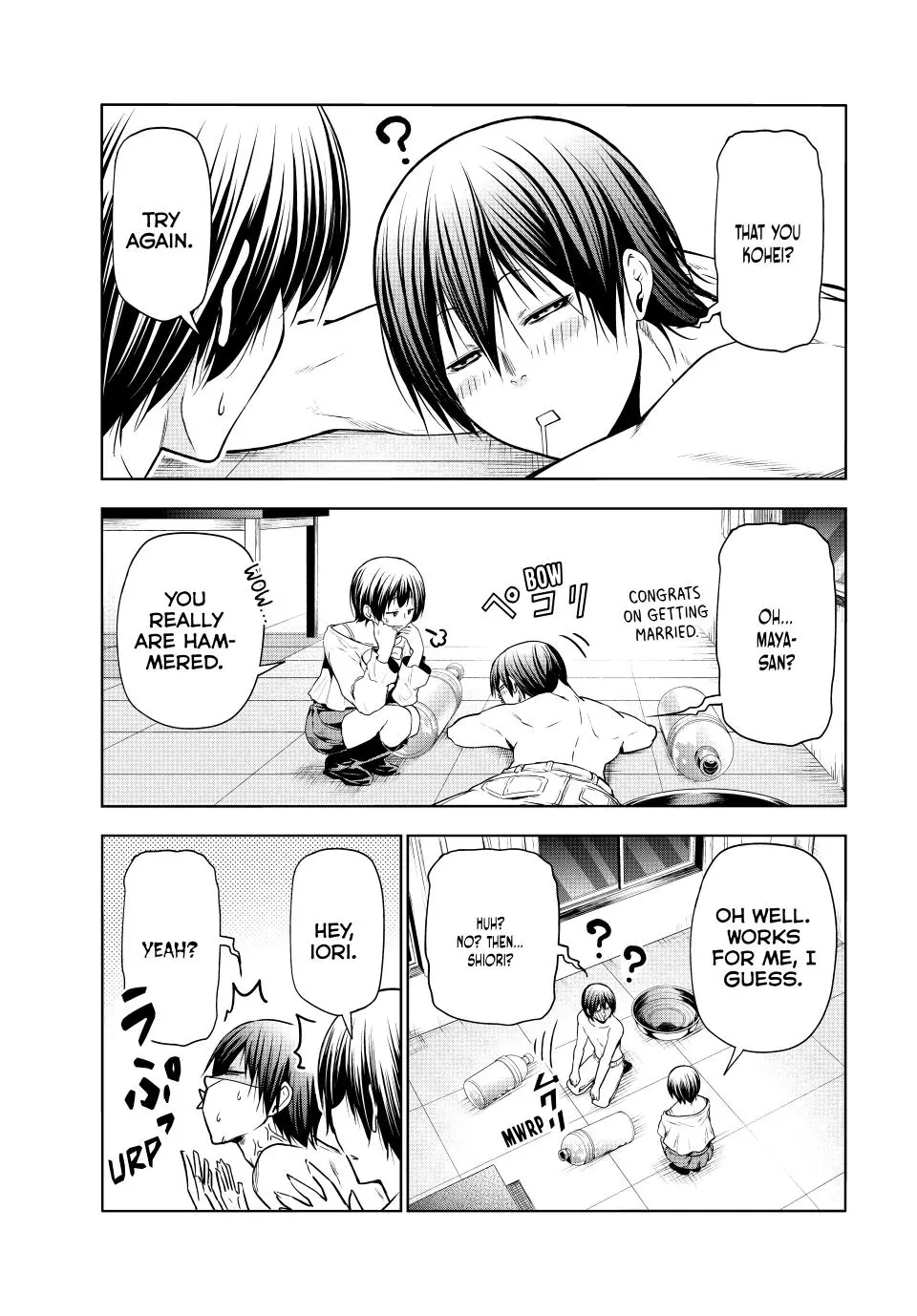 Read Grand Blue chapter 94 image 23 on Lezhin