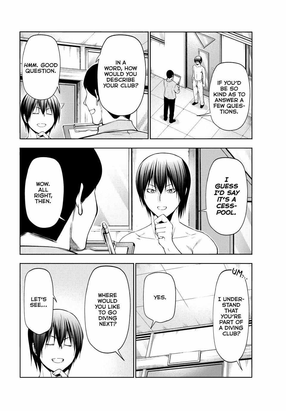 Read Grand Blue chapter 95 image 23 on Lezhin