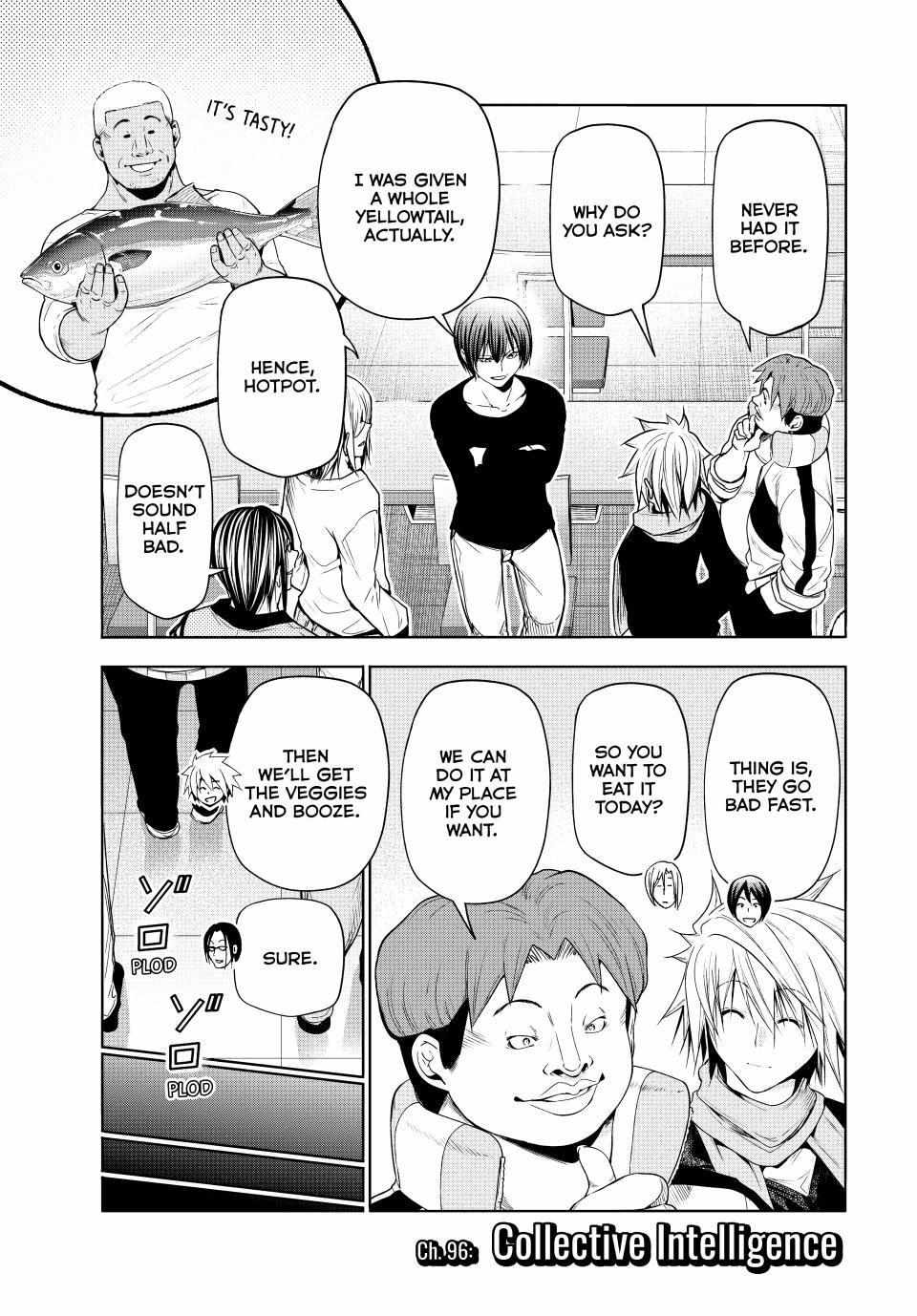 Read Grand Blue chapter 96 image 4 on Lezhin