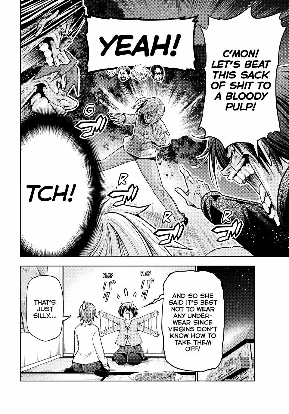Read Grand Blue chapter 98 image 13 on Lezhin