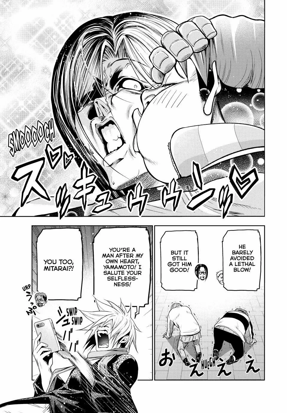 Read Grand Blue chapter 98 image 21 on Lezhin