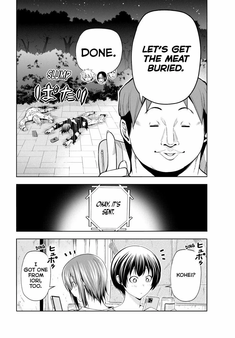 Read Grand Blue chapter 98 image 34 on Lezhin