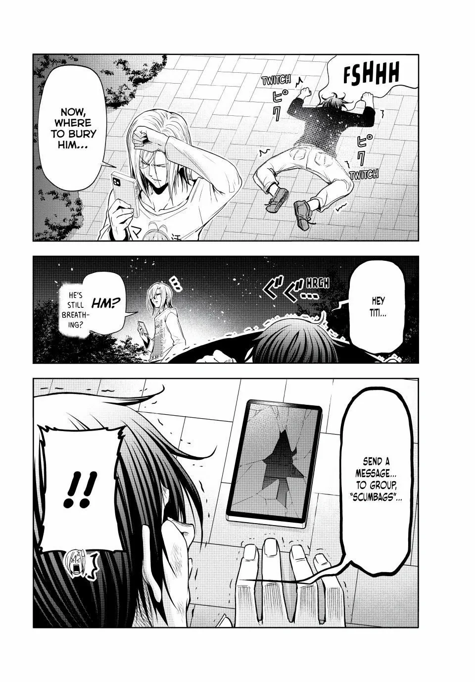 Read Grand Blue chapter 98 image 8 on Lezhin