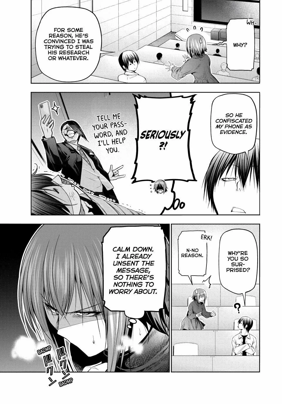 Read Grand Blue chapter 99 image 12 on Lezhin