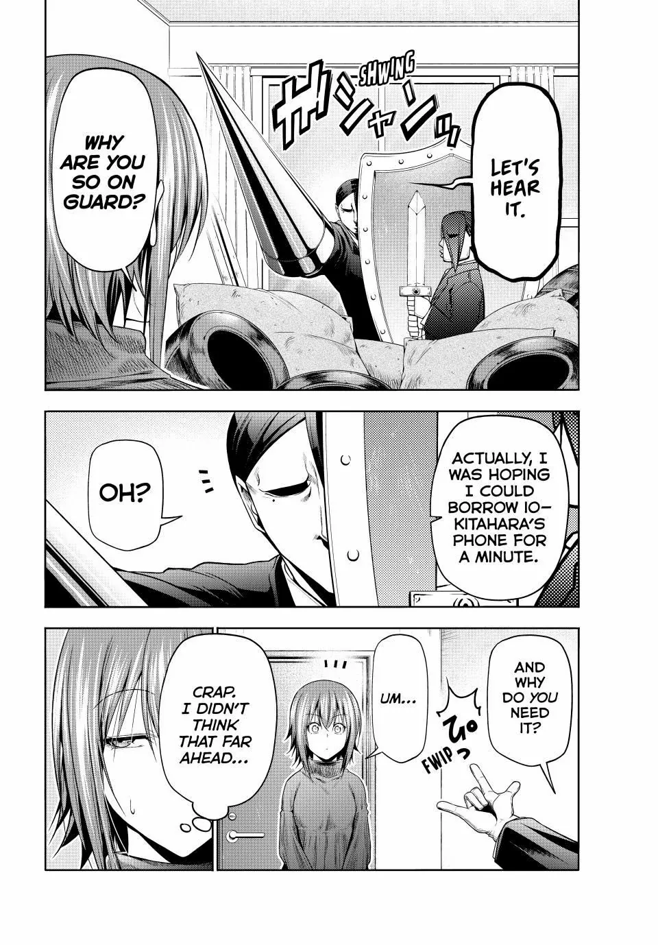 Read Grand Blue chapter 99 image 19 on Lezhin