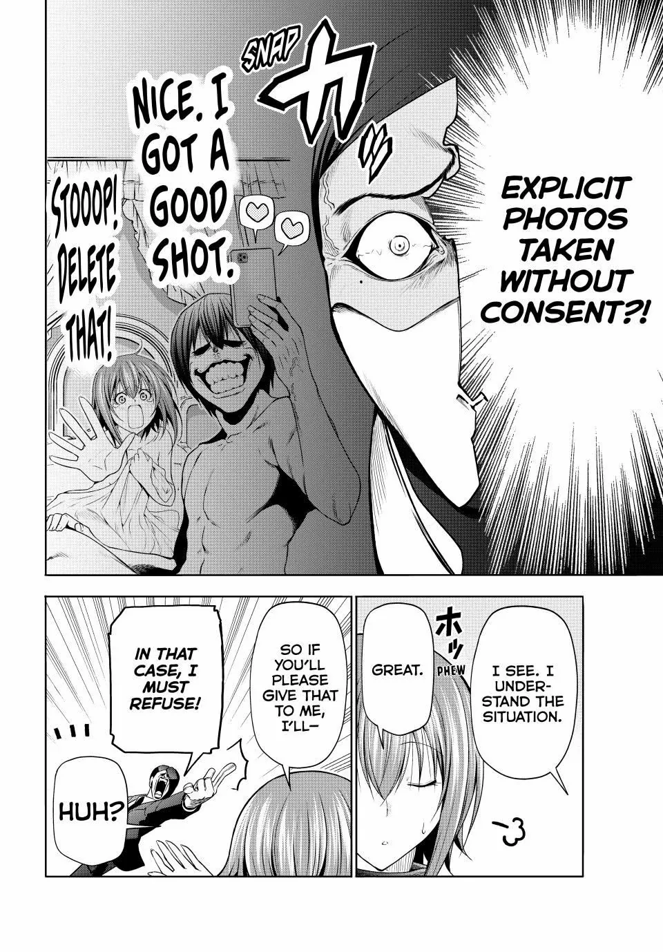Read Grand Blue chapter 99 image 21 on Lezhin